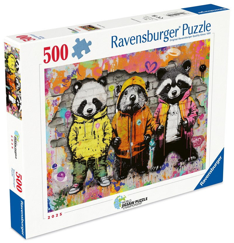 Puzzle amigos peluditos 500 piezas