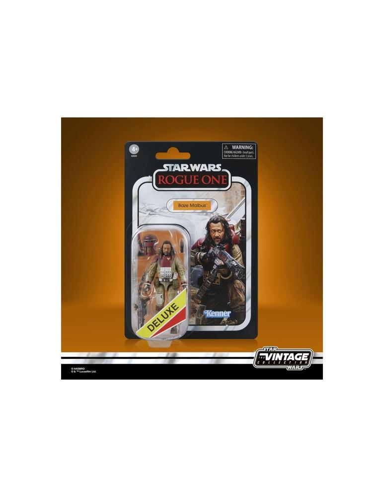Figura Hasbro Star Wars Vintage Collection Baze Malbus Deluxe | Rogue One | Coleccionista