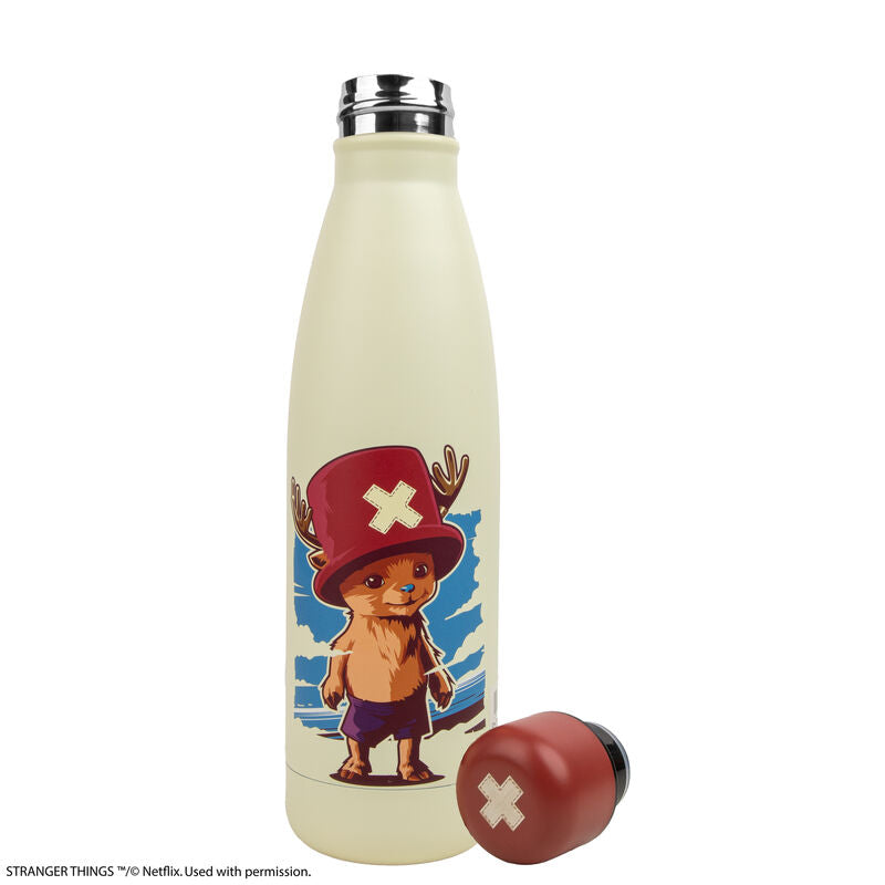 Botella Reutilizable Tony Tony Chopper | One Piece Netflix | Tapón Rosca | Uso Diario | Licencia Oficial | Cinereplicas