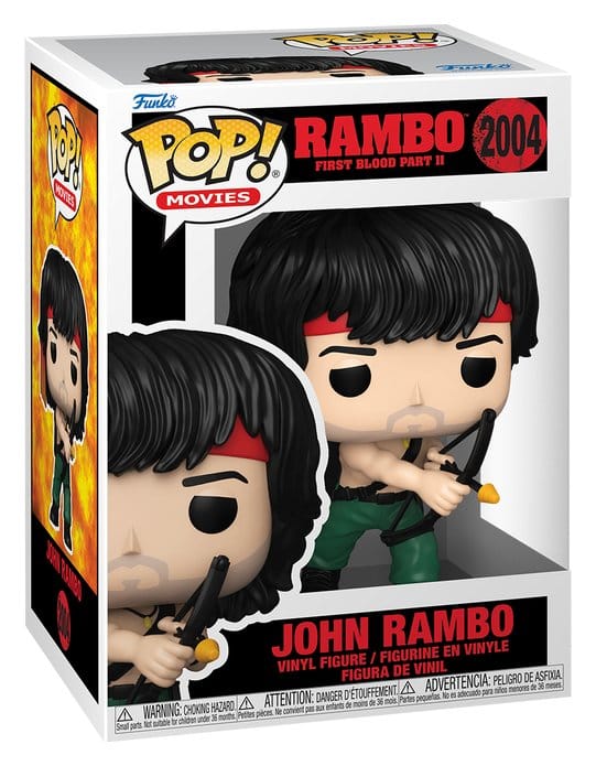 Funko Pop! John Rambo | Rambo | Figura Vinilo Coleccionista