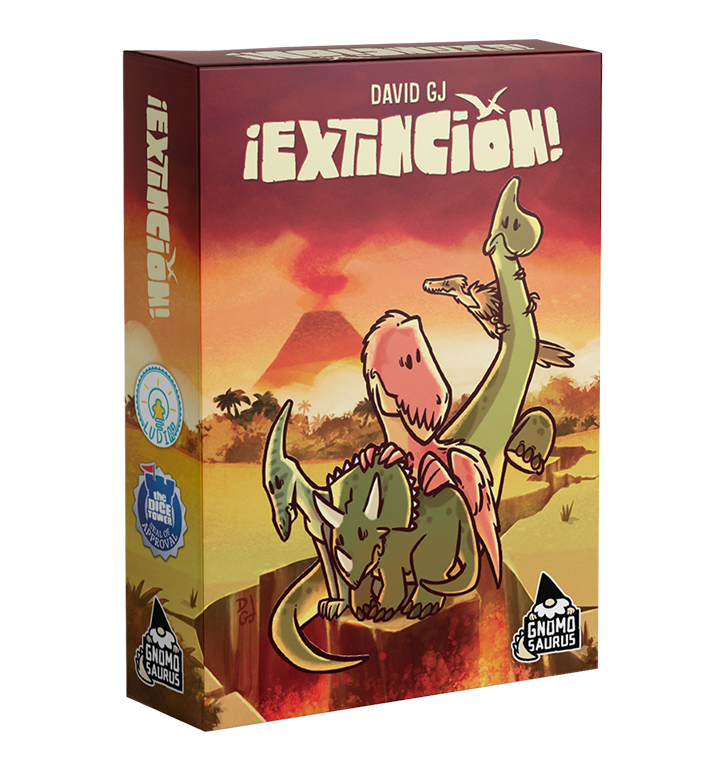 Extinción | Juego de Cartas Dinosaurios Familiar | 2-6 Jugadores | +8 Años | Tranjis Games