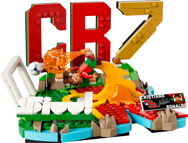 Lego fenmenos del ftbol cristiano ronaldo