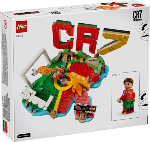 Lego fenmenos del ftbol cristiano ronaldo