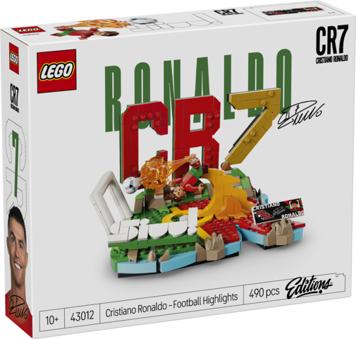 Lego fenmenos del ftbol cristiano ronaldo