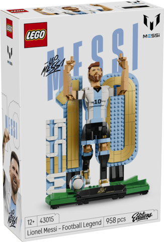 LEGO Editions | Lionel Messi: Leyenda del Fútbol (43015) | 958 Piezas | +12 Años