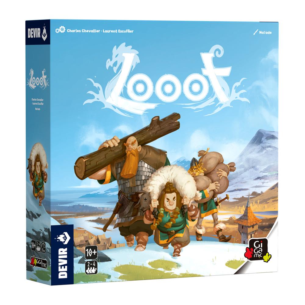 Loot | Juego de Mesa Estrategia Vikinga | 2-4 Jugadores | +10 Años | Devir
