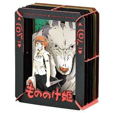 Princesa Mononoke & San Paper Theater | Semic Studios | Studio Ghibli Coleccionista