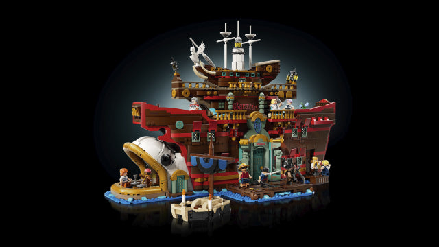 Lego one piece restaurante flotante baratie