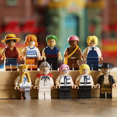 Lego one piece restaurante flotante baratie