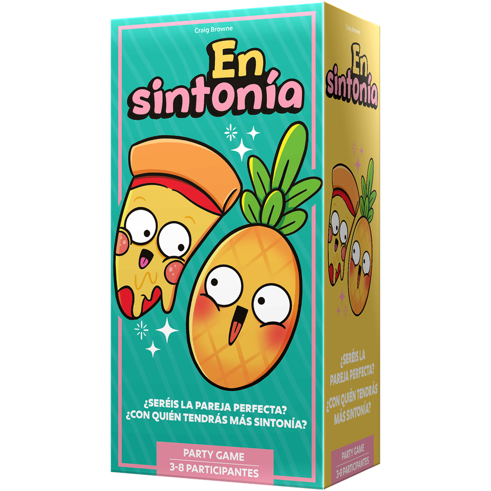 En Sintonía | Juego de Mesa Conexión e Imágenes | 3-8 Jugadores | +10 Años | Asmodee