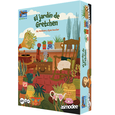 El Jardín de Gretchen | Juego de Mesa Colección y Estrategia | 2-4 Jugadores | Lookout | Asmodee