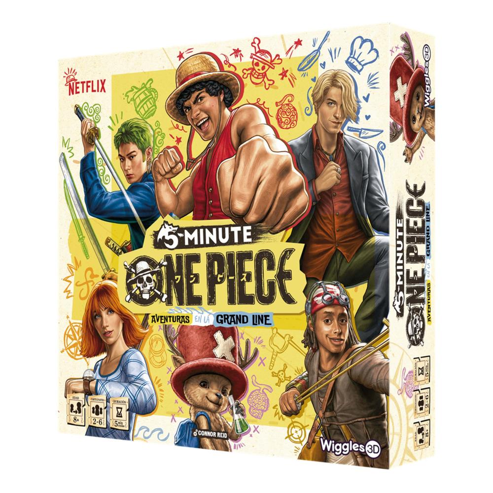 5 Minute One Piece | Juego de Cartas Cooperativo Tiempo Real | 2-5 Jugadores | Asmodee