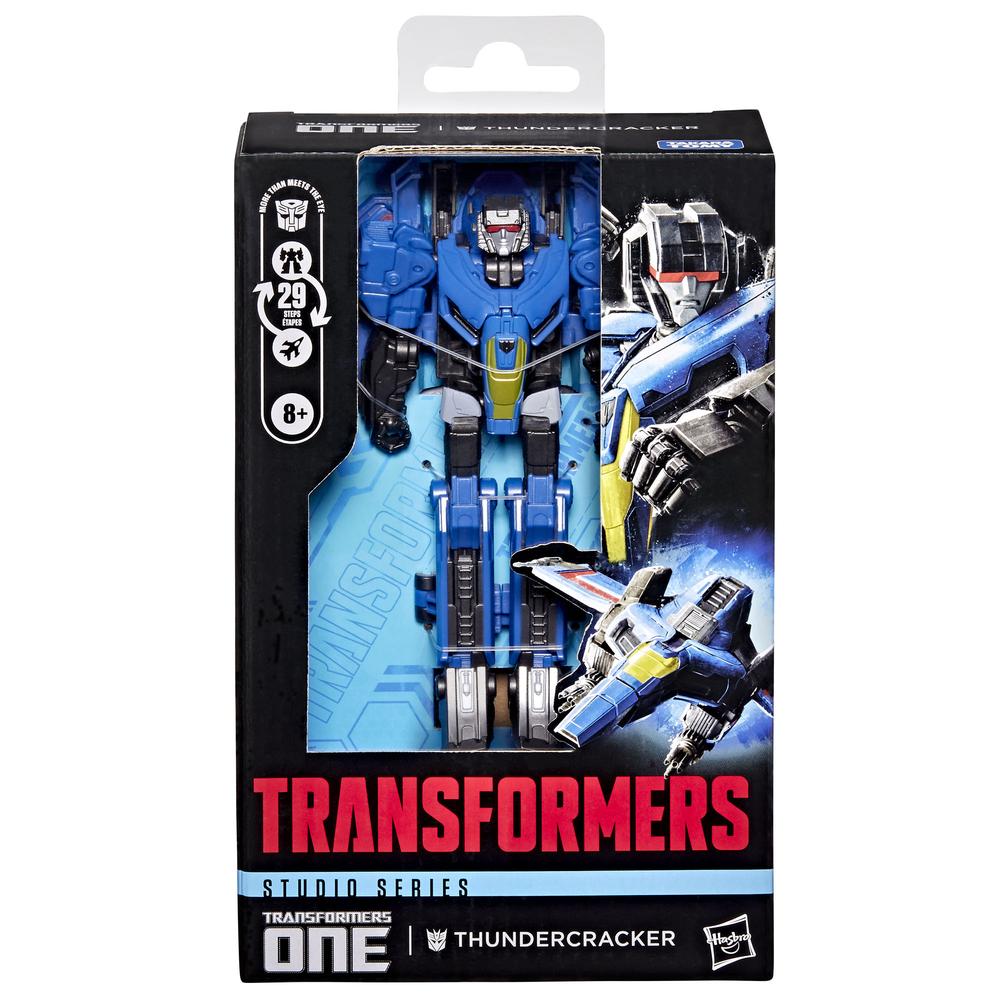 Figura Hasbro Transformers Studio Series Thundercracker | Robot a Jet | Deluxe Class Coleccionista