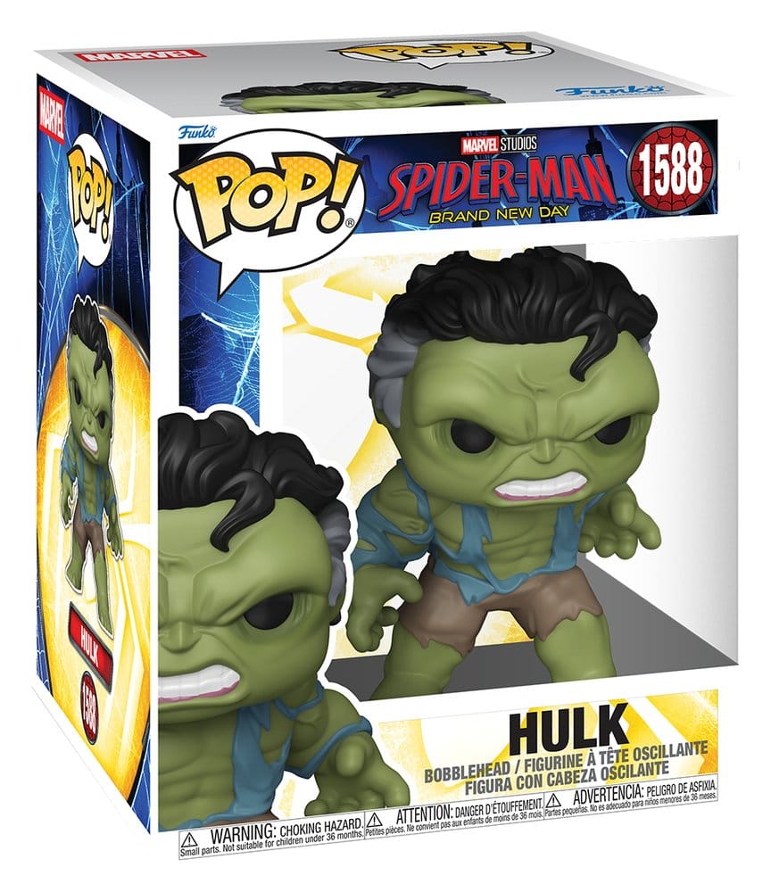 Funko pop super: spider - man bnd -  hulk
