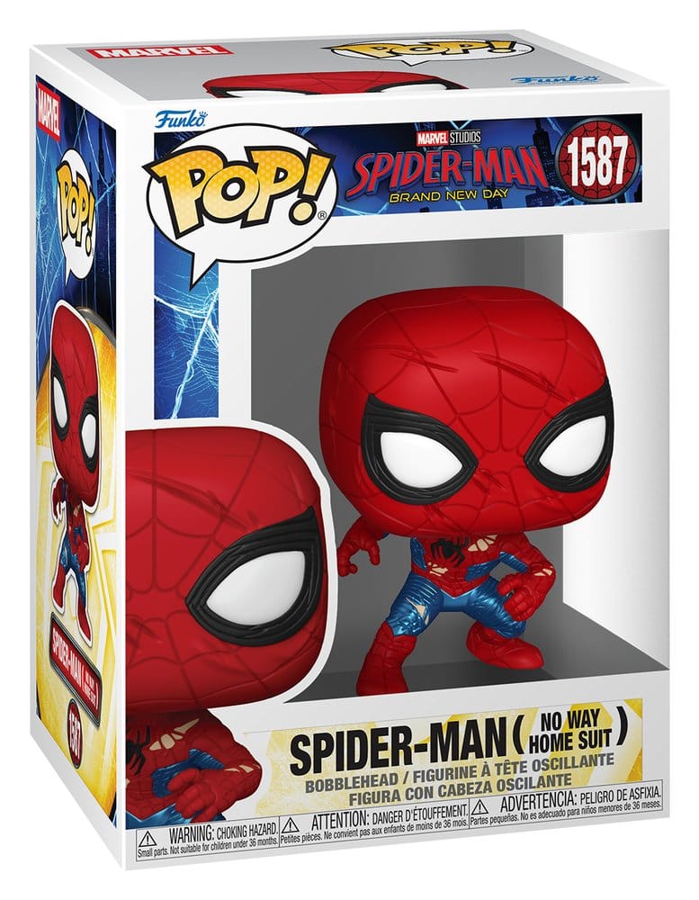 Funko Pop! Spider-Man Brand New Day Variante | Marvel | Figura Vinilo Coleccionista