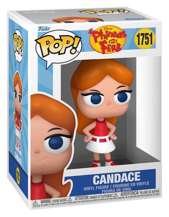 Funko Pop! Candace | Disney Phineas & Ferb | Figura Vinilo Coleccionista