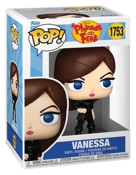 Funko Pop! Vanessa | Disney Phineas & Ferb | Figura Vinilo Coleccionista