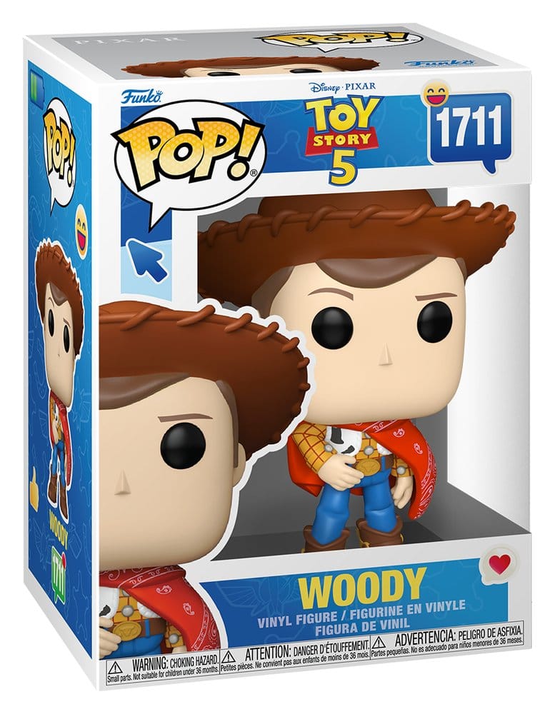 Funko Pop! Woody | Disney Pixar Toy Story | Figura Vinilo Coleccionista