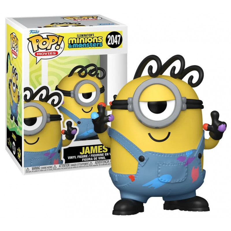 Funko Pop! James | Minions & Monsters Minions 3 | Figura Vinilo Coleccionista