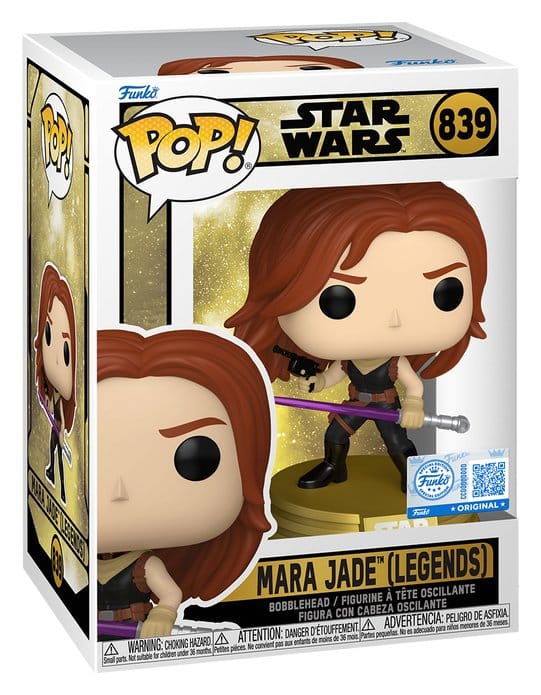 Funko Pop! Mara Jade SW Legends | Star Wars | Figura Vinilo Coleccionista