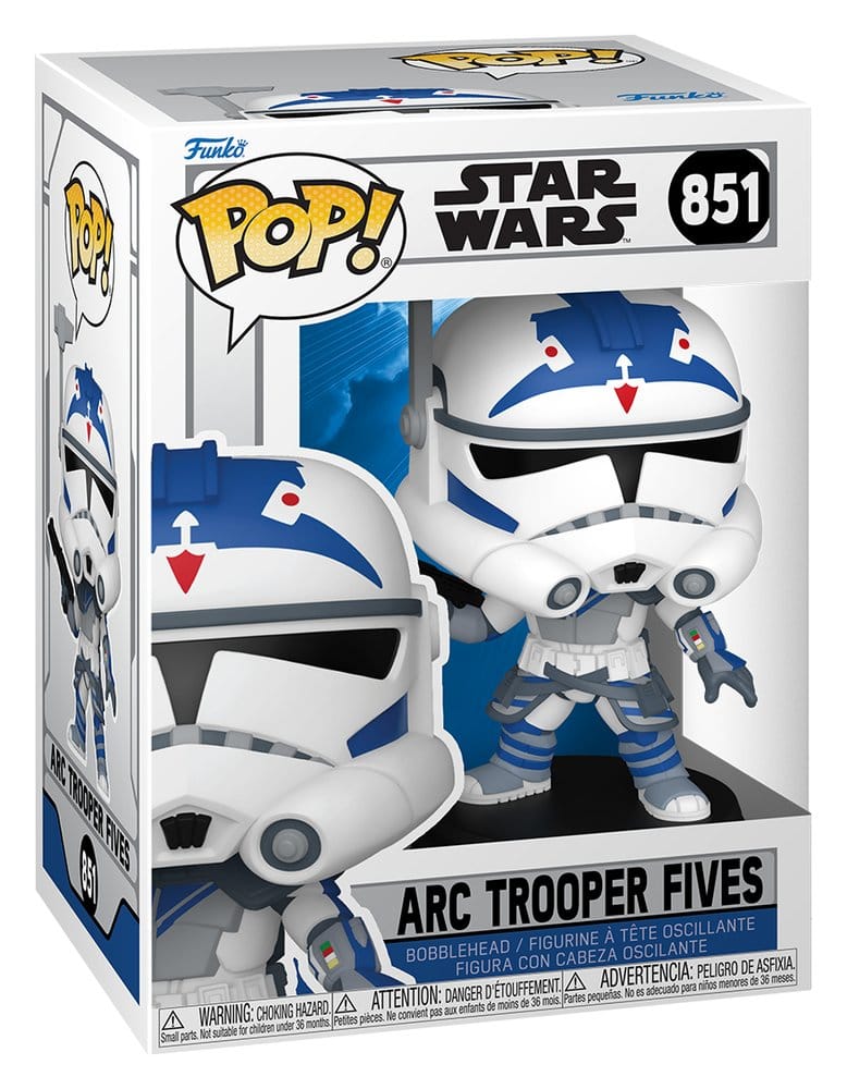 Funko Pop! ARC Trooper | Star Wars The Clone Wars | Figura Vinilo Coleccionista