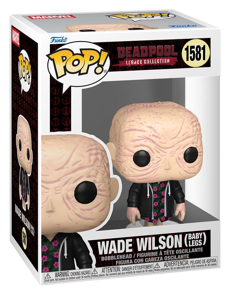 Funko Pop! Wade Wilson | Marvel Deadpool | Figura Vinilo Coleccionista