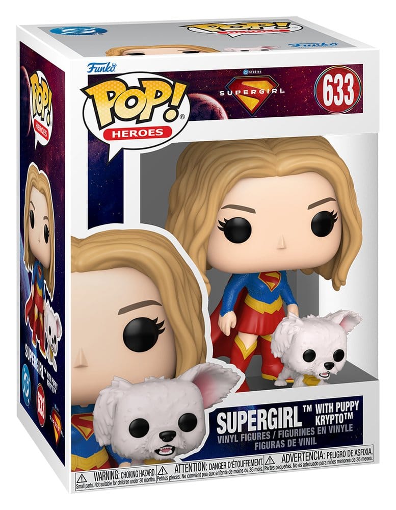 Funko Pop! & Buddy Supergirl | DC Supergirl | Figura Vinilo Coleccionista