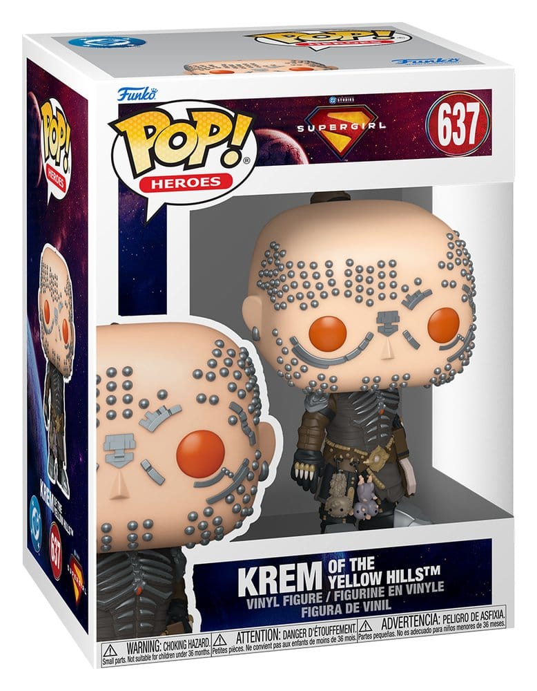 Funko Pop! Krem of the Yellow Hills | DC Supergirl | Figura Vinilo Coleccionista