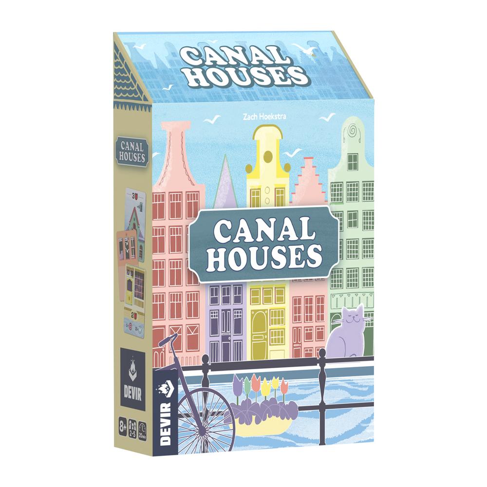 Canal Houses | Juego de Mesa Construcción y Draft de Cartas | 2-5 Jugadores | Devir