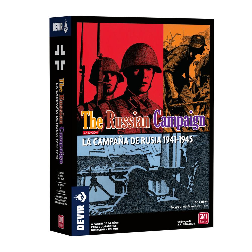The Russian Campaign | Wargame Simulación Histórica WWII | 1-2 Jugadores | GMT Games | Devir
