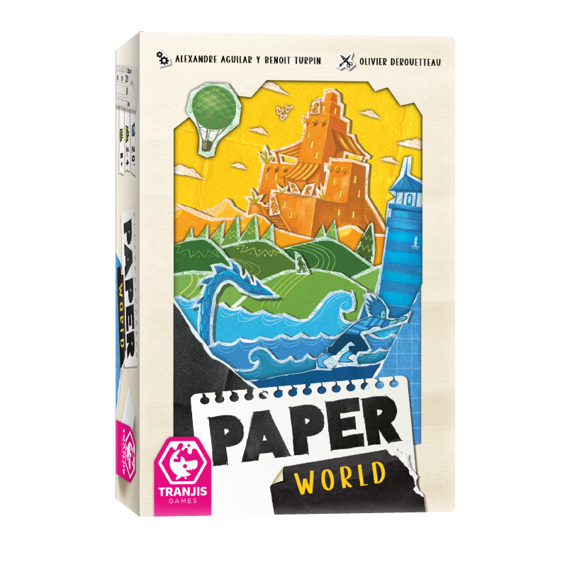 Paper World | Juego de Mesa Construcción de Paisajes por Capas | Tranjis Games