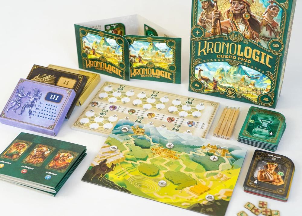 Juego mesa kronologic: cuzco 1450