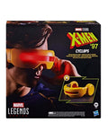 Cyclops Ruby Quartz Visor | Réplica 1:1 Marvel Legends X-Men '97 | Efectos LED | Cosplay y Colección | Hasbro