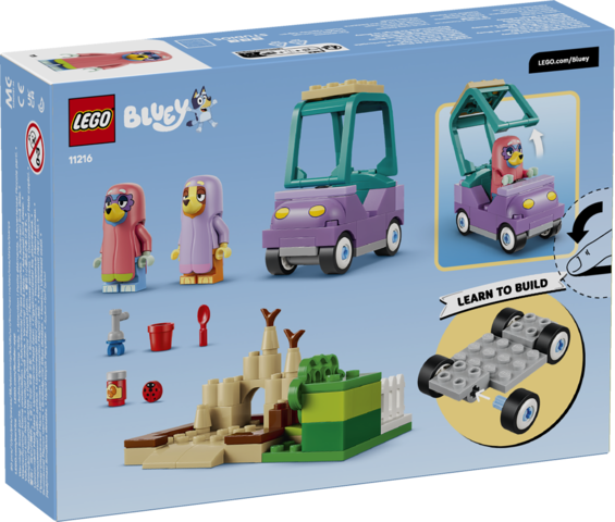 Lego abuelitas con bingo y bluey