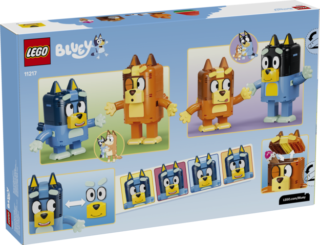 Lego familia bluey construir