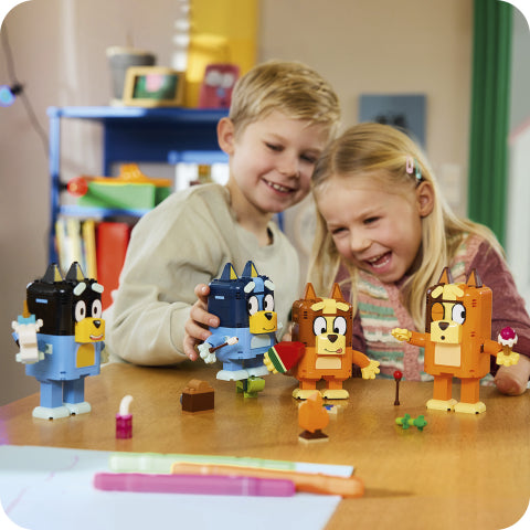 Lego familia bluey construir