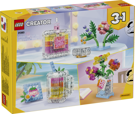 Lego frasco decorativo perfume