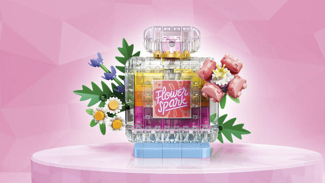 Lego frasco decorativo perfume