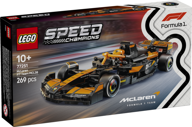 LEGO Speed Champions | McLaren F1 Team MCL38 2024 (76919) | 269 Piezas | +10 Años
