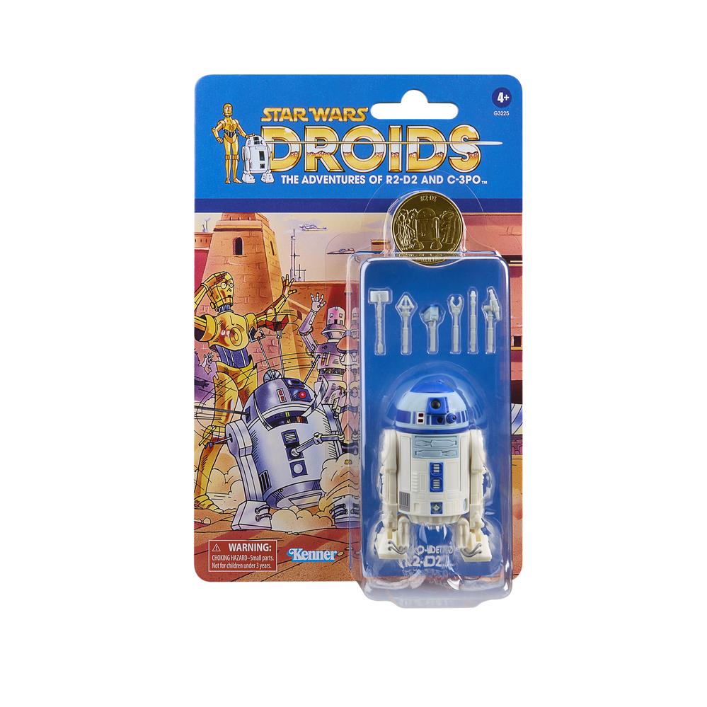 Figura Hasbro Star Wars Droids R2-D2 | The Adventures of R2-D2 and C-3PO | Vintage Blister