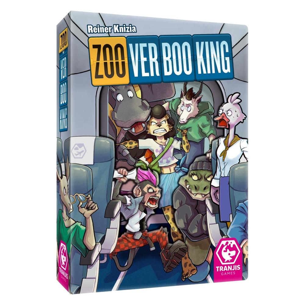 Zooverbooking | Juego de Cartas Rápido y Familiar | Reiner Knizia | Tranjis Games