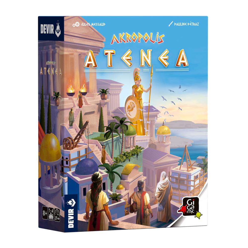Akropolis: Atenea | Expansión | Juego de Mesa Construcción y Estrategia | Devir