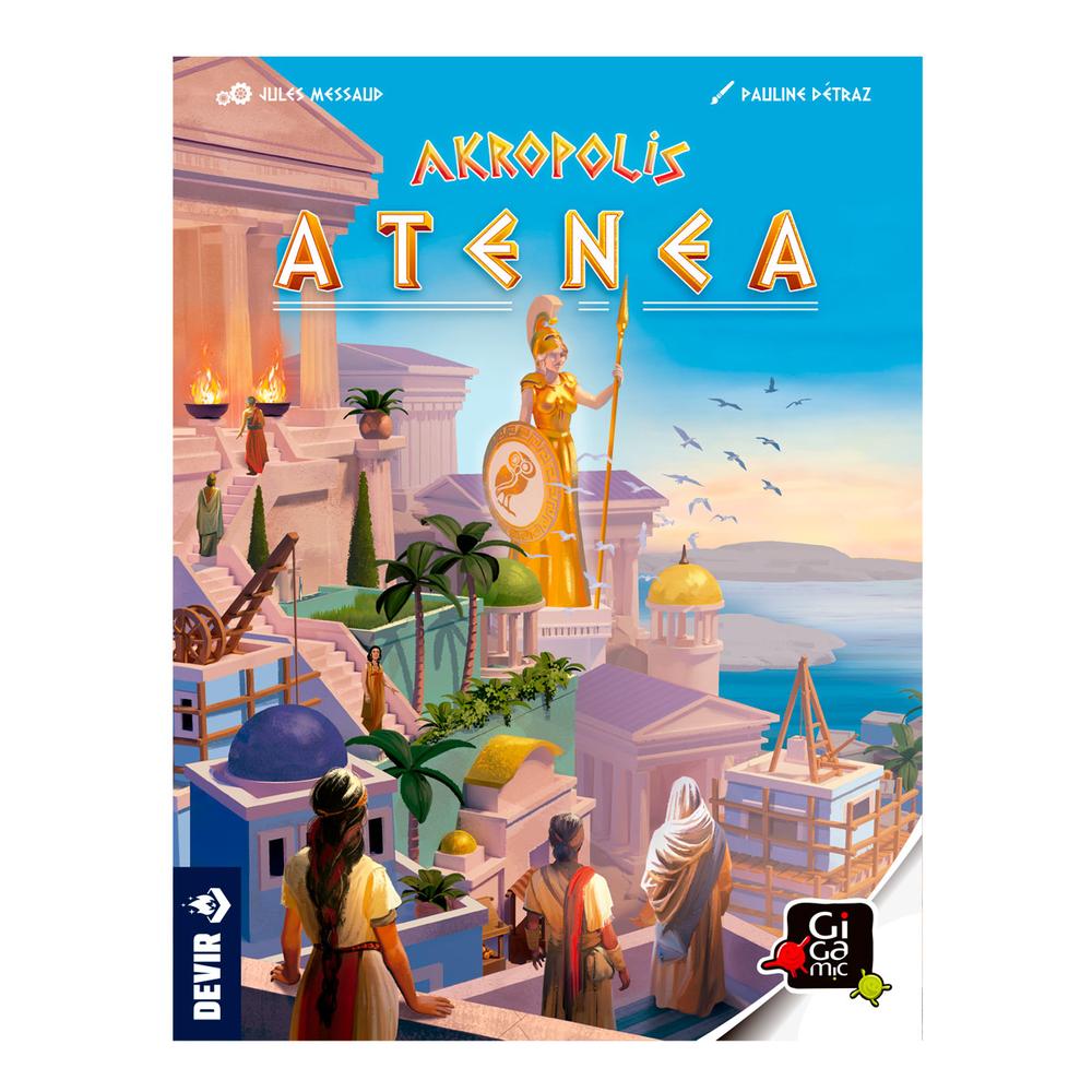 Juego mesa akropolis expansin atenea