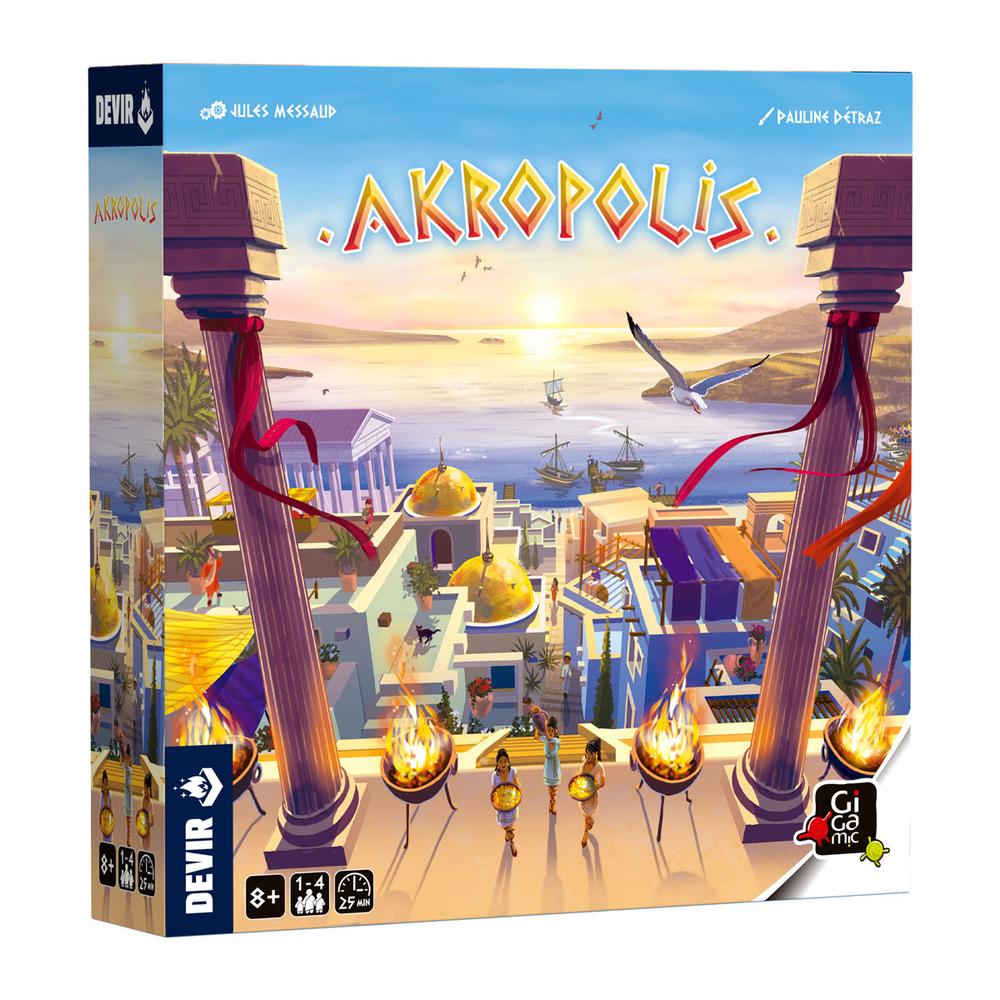 Akropolis | Juego de Mesa Construcción y Estrategia Familiar | 1-4 Jugadores | Devir