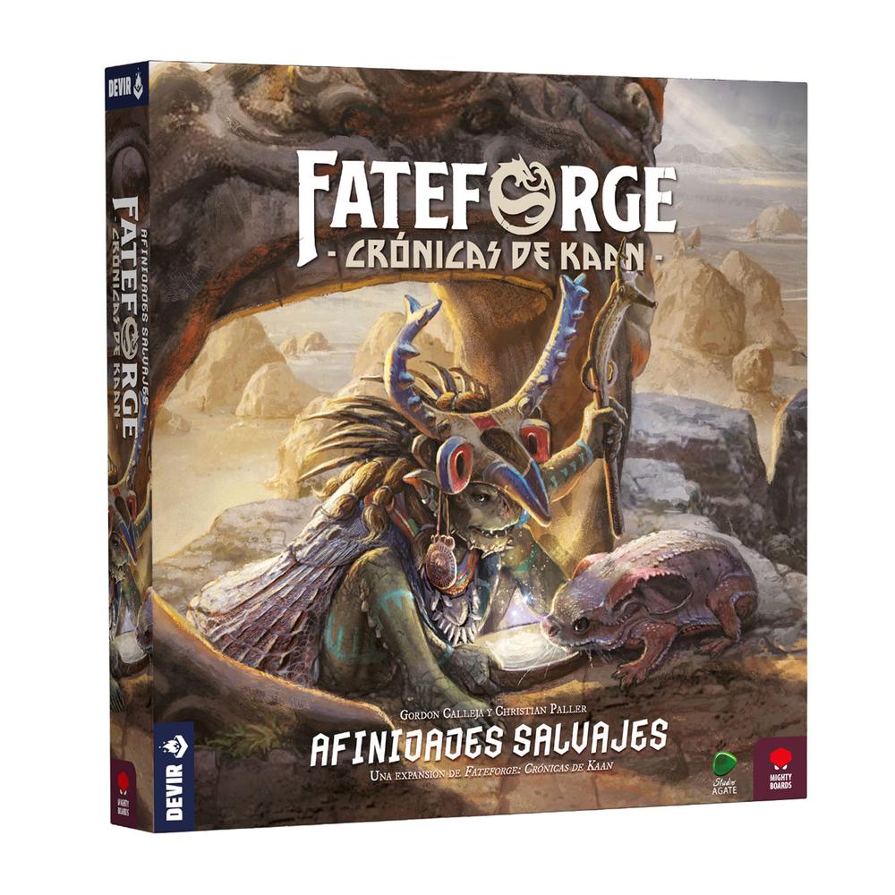 Fateforge: Crónicas de Kaan – Afinidades Salvajes | Juego de Mesa Aventuras | 1-4 Jugadores | Devir