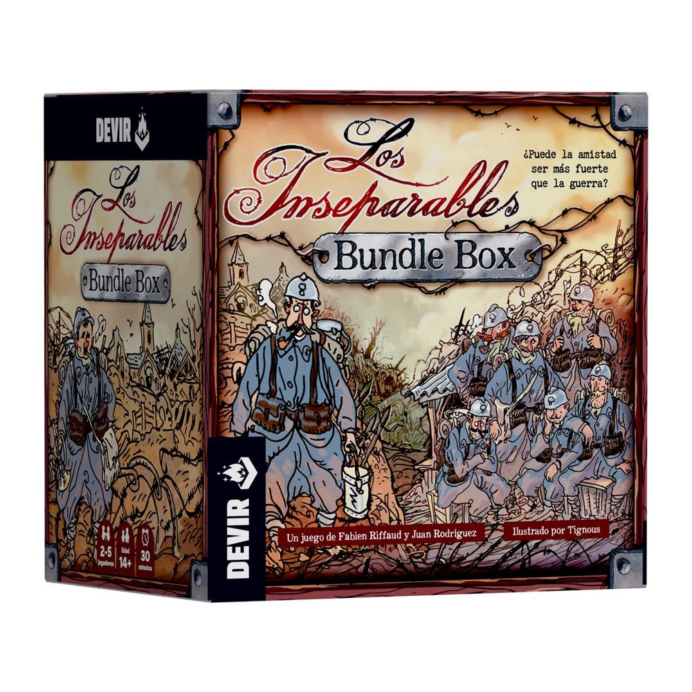 Los Inseparables Bundle Box | Juego Cooperativo + Expansión | 1-5 Jugadores | CMON | Devir