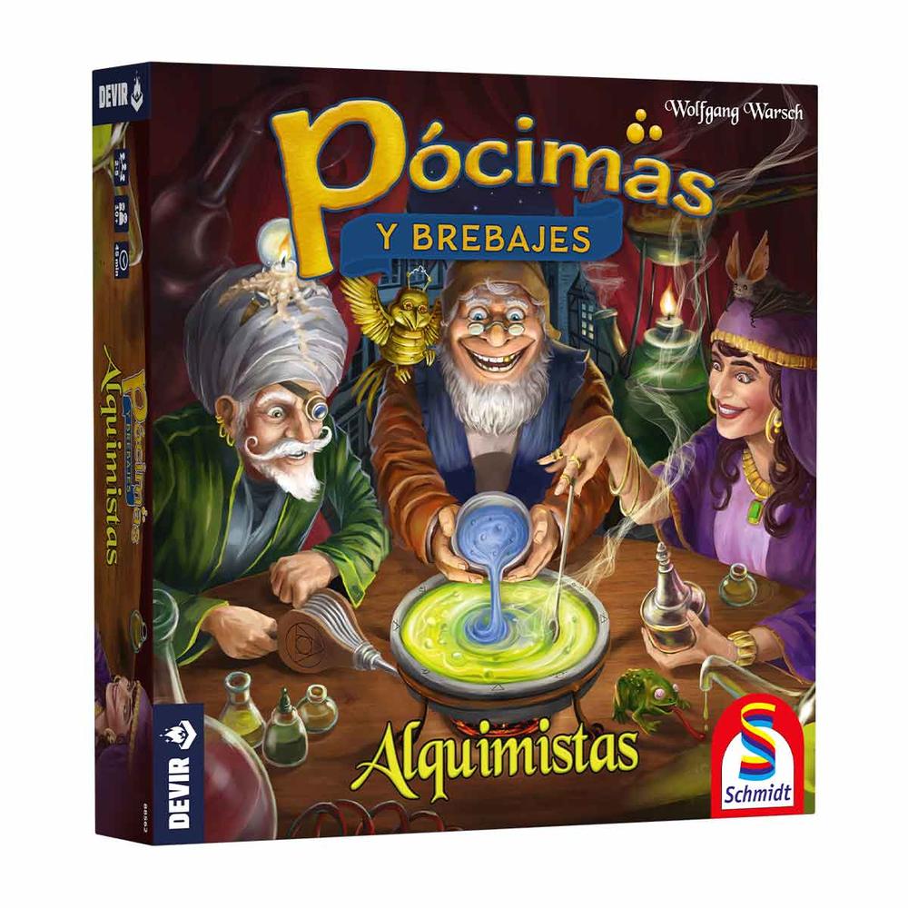 Pócimas y Brebajes: Alquimistas | Expansión | Juego de Mesa Estrategia | 2-4 Jugadores | Schmidt