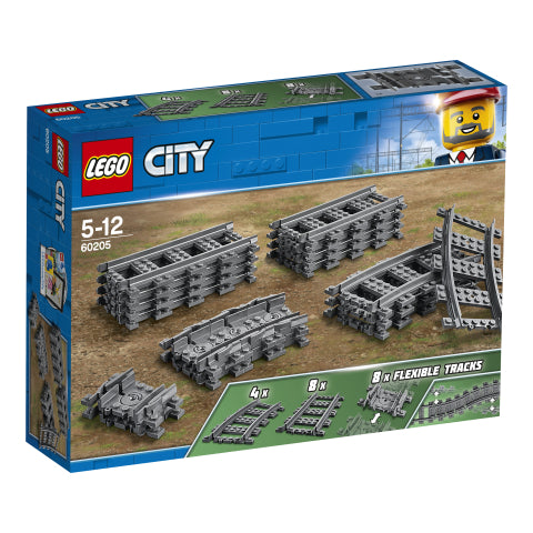 Lego city trains vias