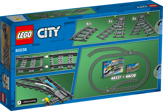 Lego vas cambios de agujas