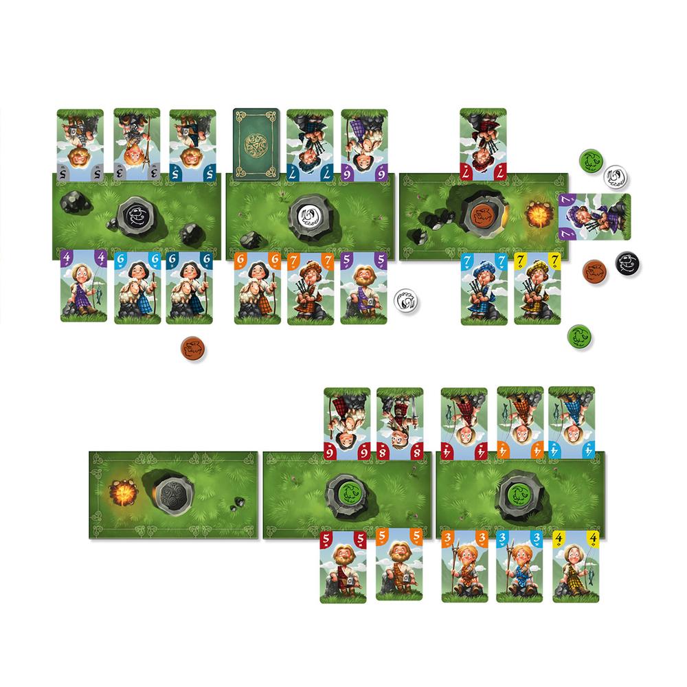 Juego cartas clans and glory
